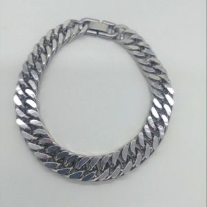 COPY - COPY - NWT Stainless Steel 10mm 9 Inch Bracelet